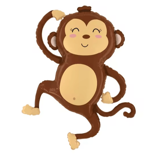 22" Monkey Foil Balloon - Winterberries