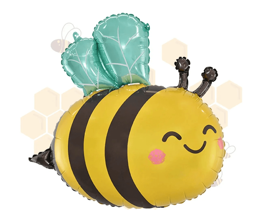 22" Bee Foil Balloon - Winterberries