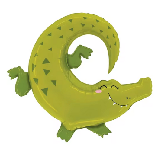 29" Crocodile Foil Balloon - Winterberries