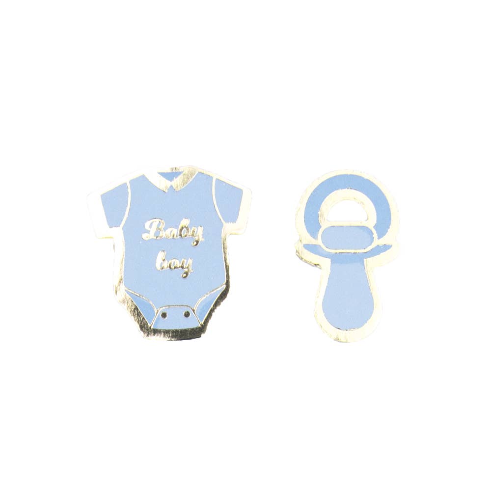 'BABY BOY' BLUE TABLE CONFETTI - Winterberries