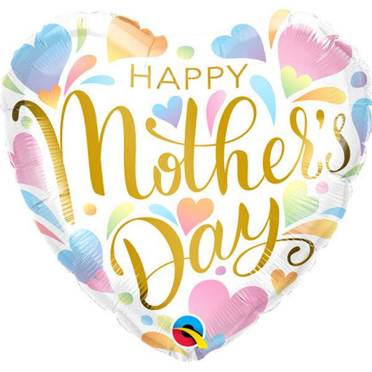 18" Pastel Happy Mother's Day Balloon - Winterberries