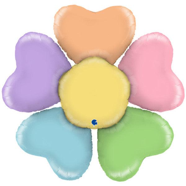 42" Colourful Daisy Balloon - Winterberries