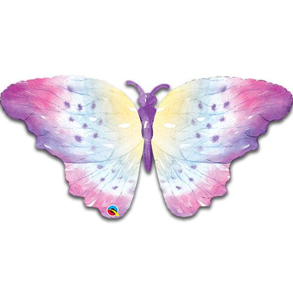 44" Watercolour Butterfly Balloon - Winterberries