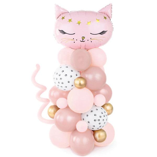 Pink Cat Balloon Kit - Winterberries