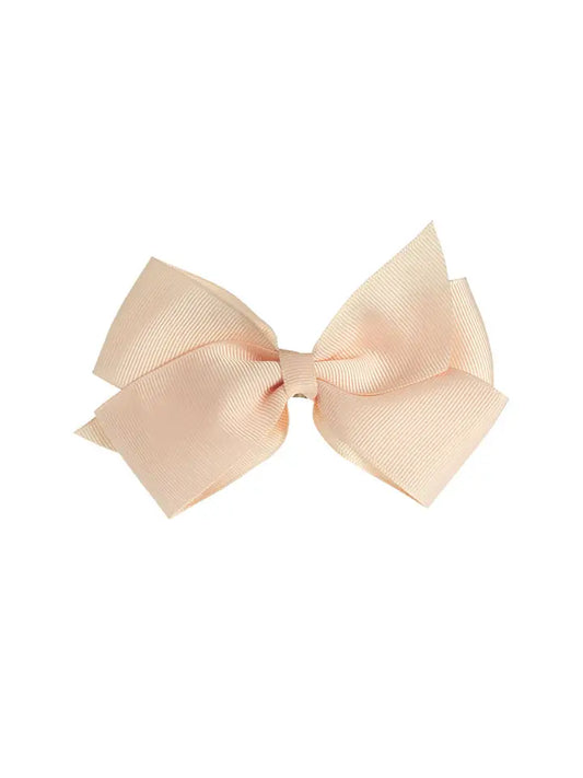 Big Bow Clip Peach - Winterberries