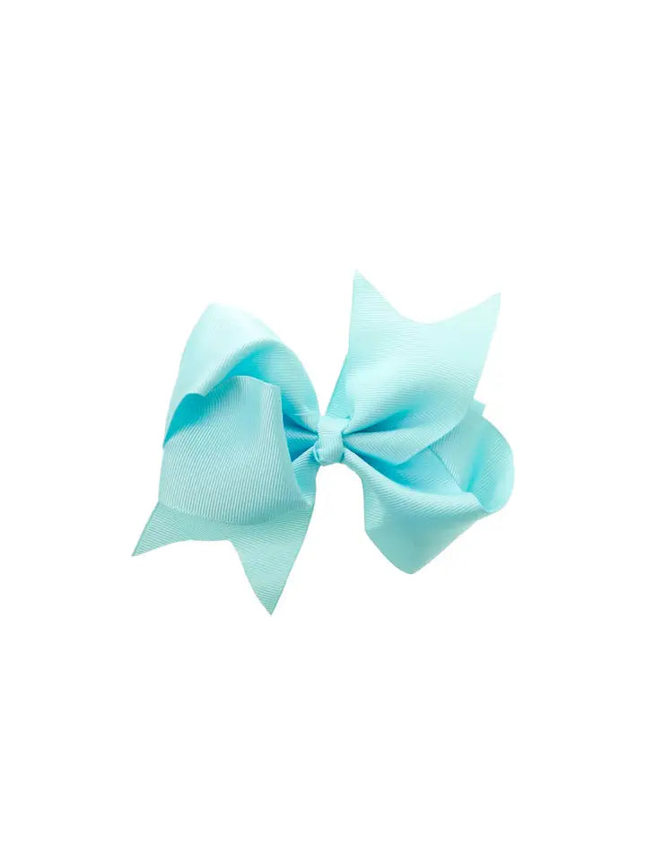 Extra Large Bow Clip Baby Blue - Winterberries