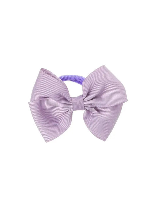 Medium Bow Hair Tie Lilac - Winterberries