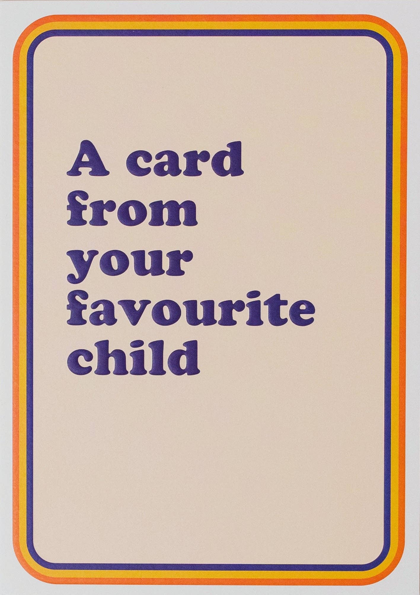 FAVOURITE CHILD