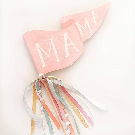 Mama Party Pennant - Winterberries
