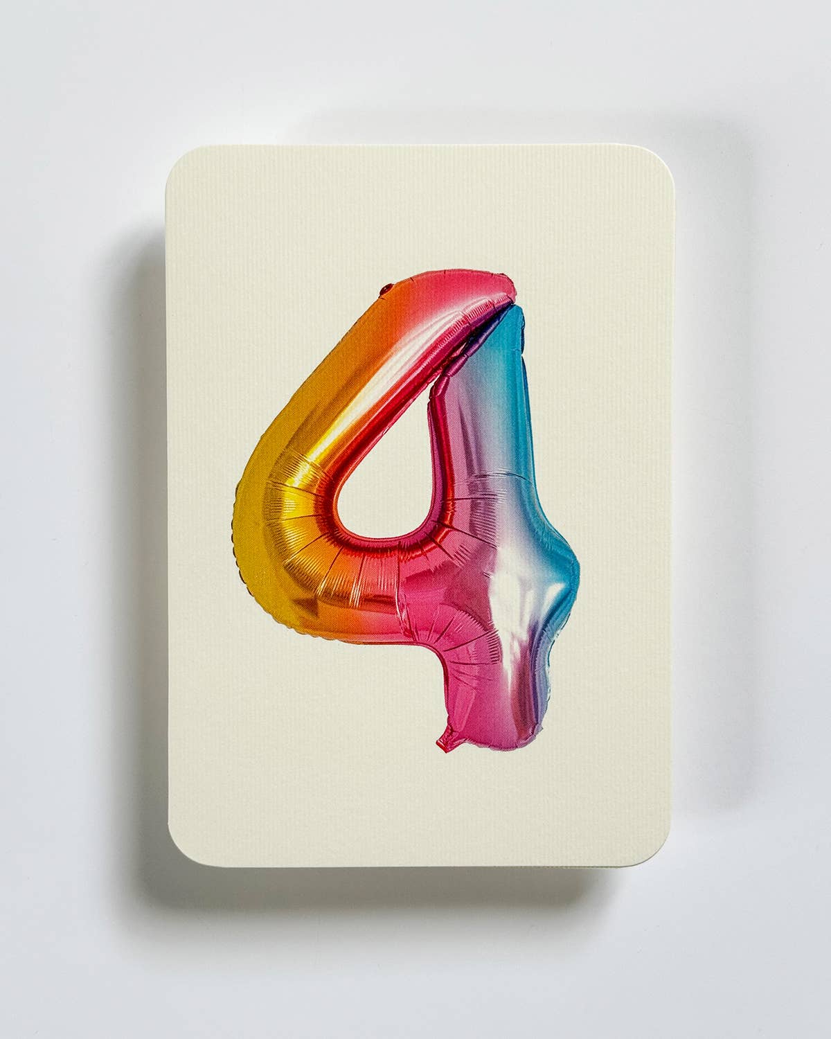 Birthday Balloon No.4 Greeting Card - Winterberries