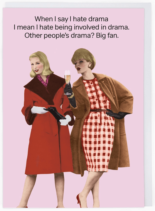 Other Peoples Drama Greeting Card - Winterberries