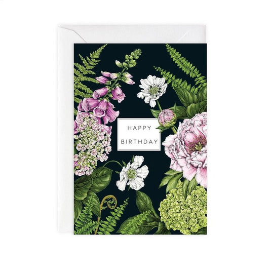 HAPPY BIRTHDAY SUMMER GARDEN CARD - Winterberries