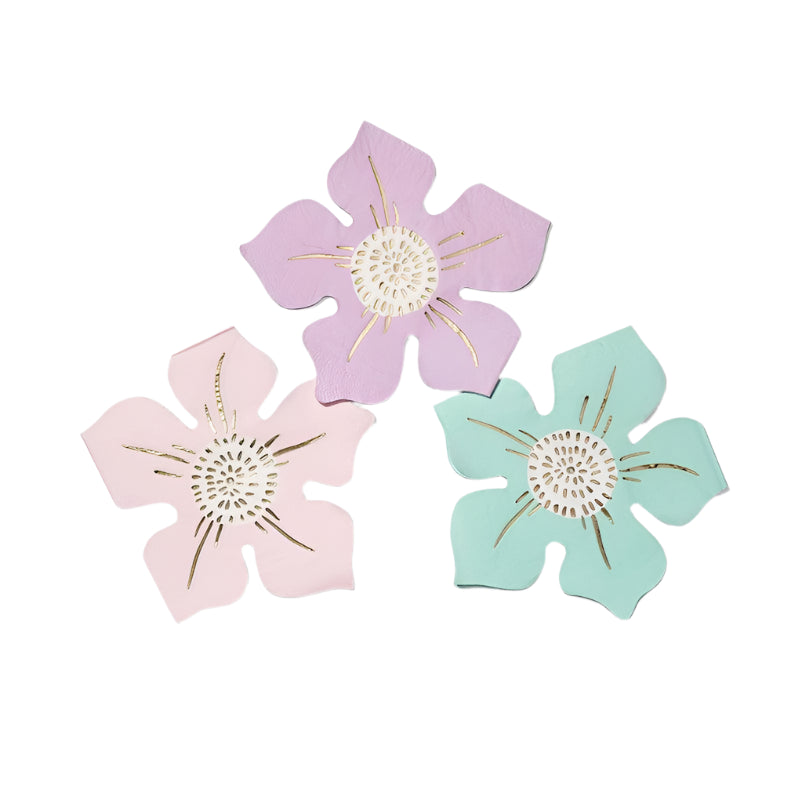 x25 In Bloom Napkins - Winterberries