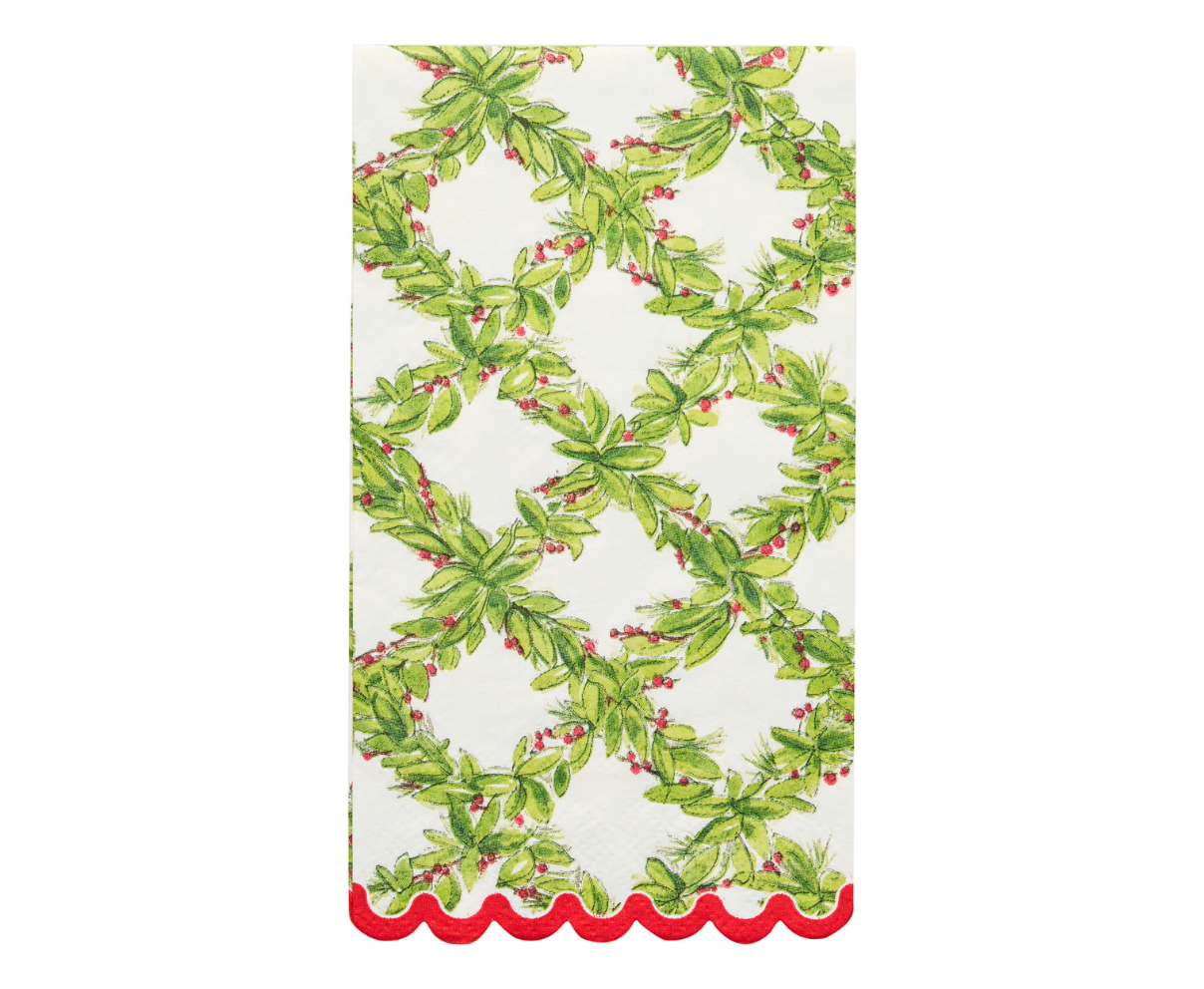 Holly Berry Guest Towels/20pk - Winterberries