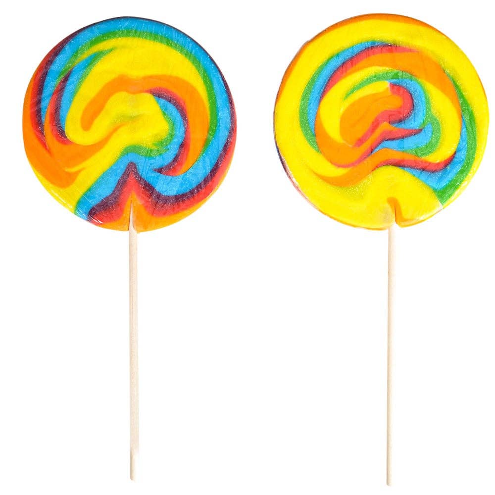x1 5" JUMBO SWIRL LOLLIPOP - Winterberries