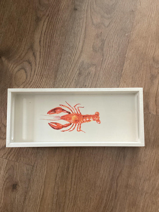 Lobster Drinks Tray - Winterberries