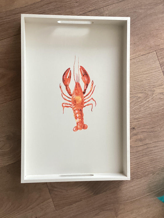 Lobster Tray Large - Winterberries