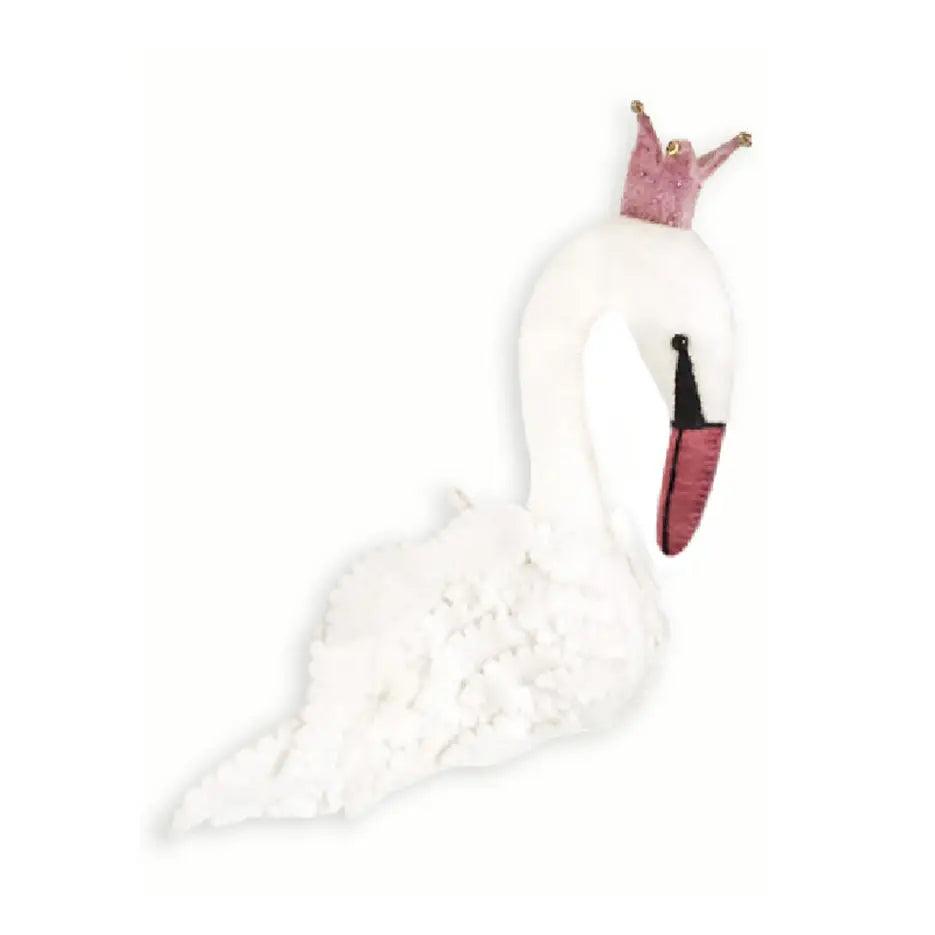 Swan Felt Head - Winterberries