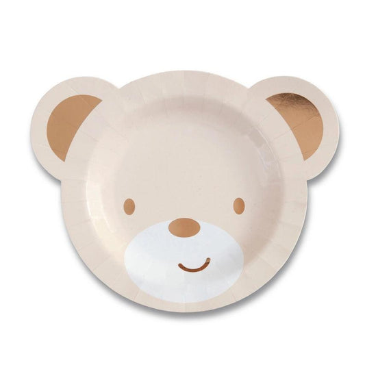 x8 Teddy Bear Plates - Winterberries