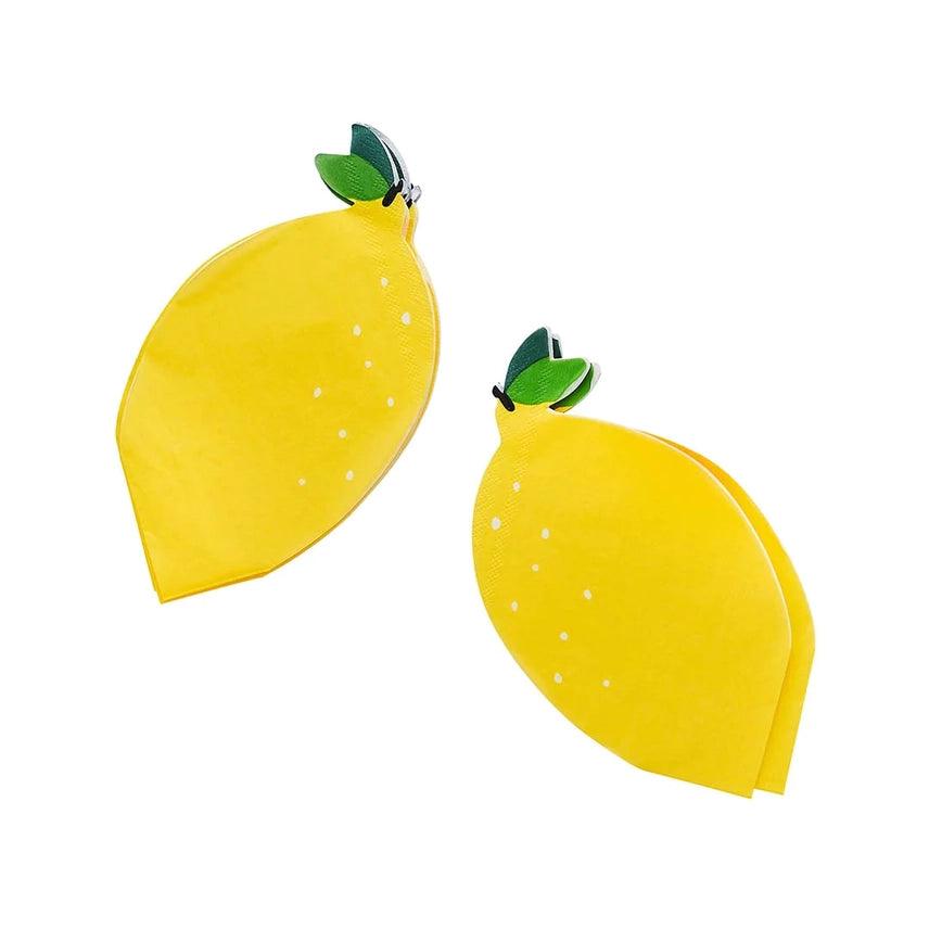 x16 Lemon Napkins - Winterberries