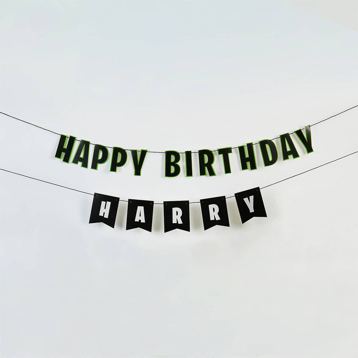 HAPPY BIRTHDAY PERSONALISED GARLAND - Winterberries