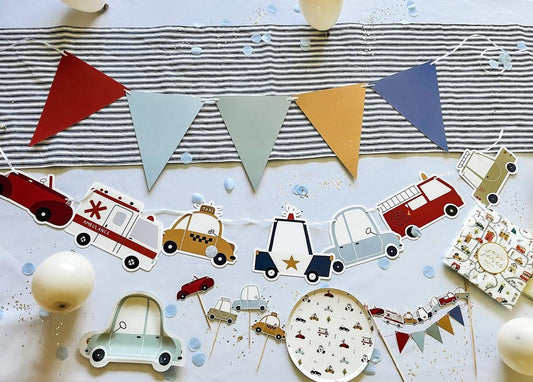 x1 Flag Garland - Winterberries