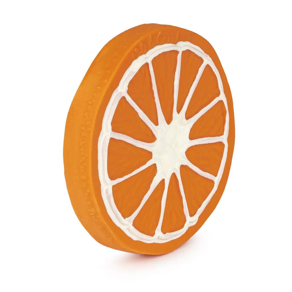 CLEMENTINO THE ORANGE - NATURAL BABY TEETHER - Winterberries