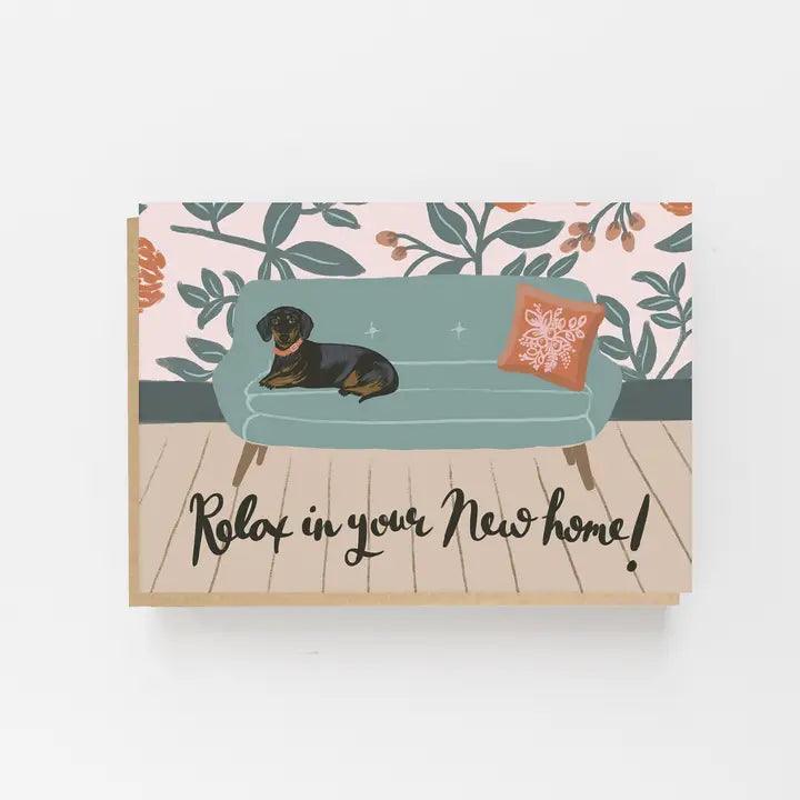 Relax in Your New Home Card - Winterberries