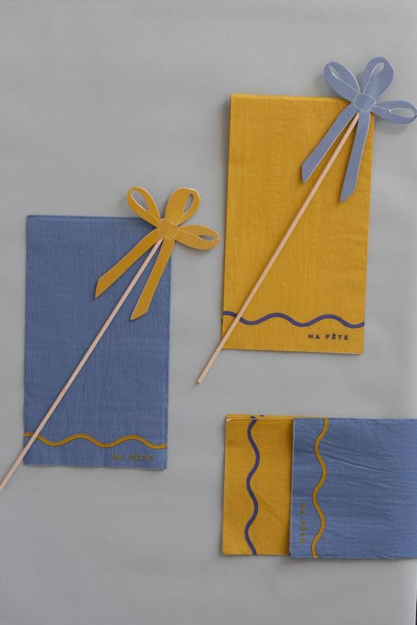 x8 Bows Cake Toppers - Winterberries