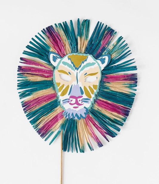 x4 Safari Lion Masks - Winterberries