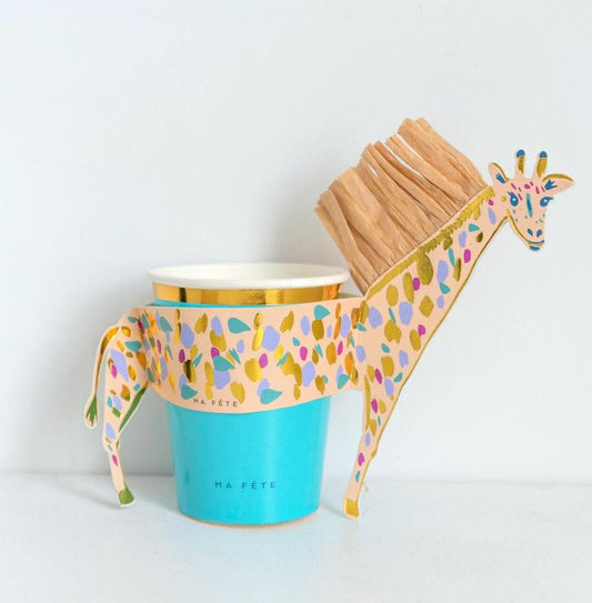 x8 Girafe Cups - Winterberries