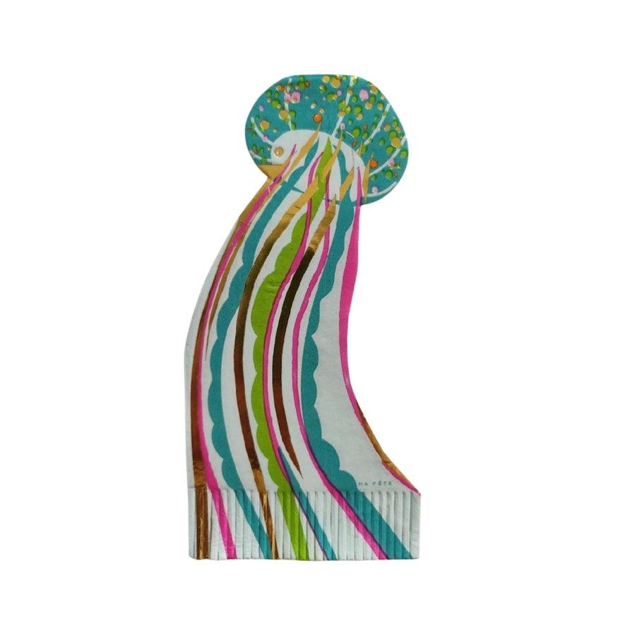 x16 Jellyfish Napkins - Winterberries