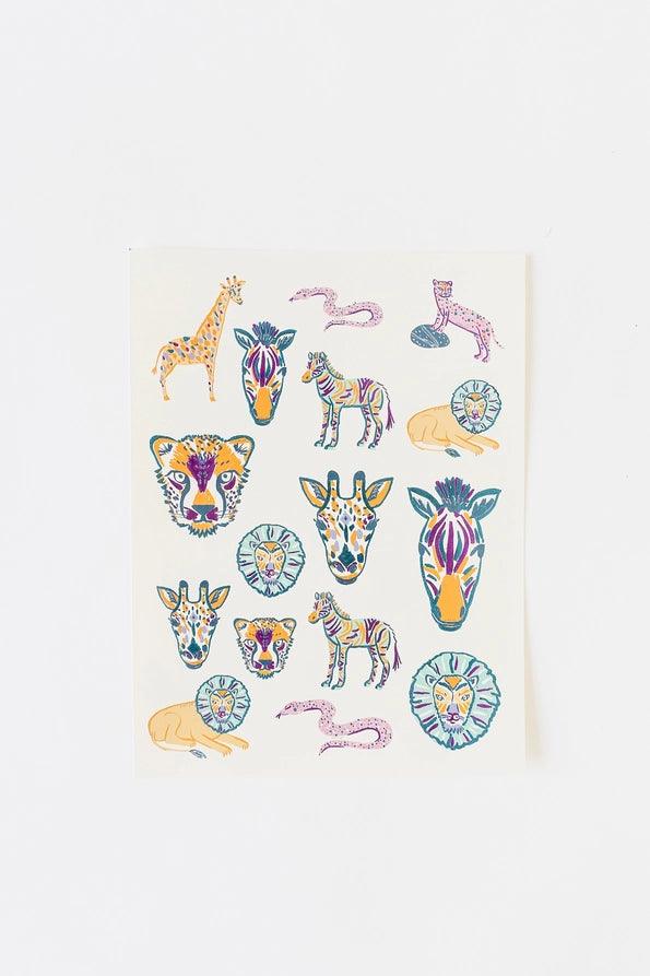 x4 Safari Temp Tattoos - Winterberries