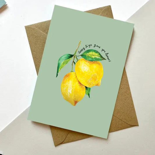 Sorry Life Gave You Lemons / Get Well Soon / Friends / Love - Winterberries