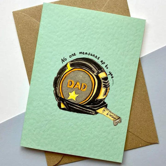 No One Measures Up Father’S Day Card - Winterberries
