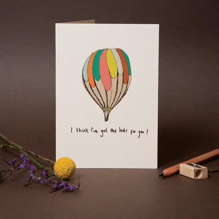I've Got the Hots For You Love Card - Winterberries