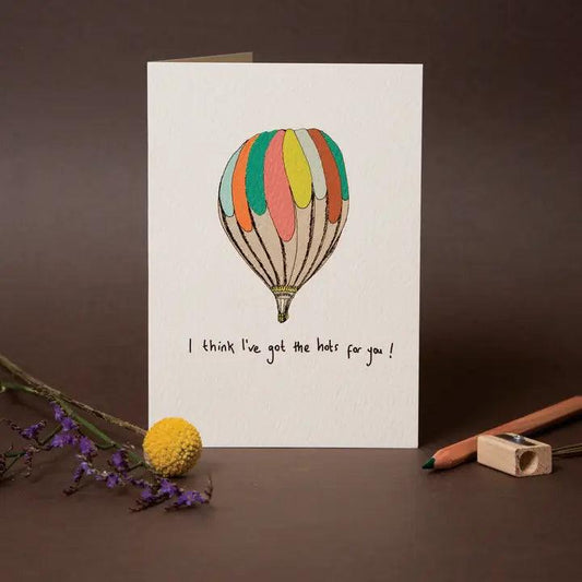 I've Got the Hots For You Love Card - Winterberries