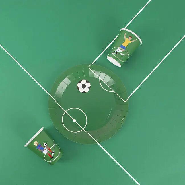 x8 Soccer Paper Cups - Winterberries