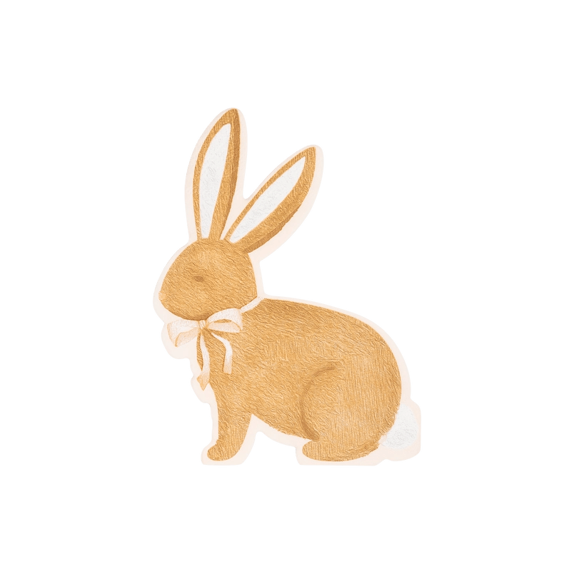 x24 Rabbit Napkins - Winterberries