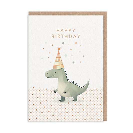 Dinosaur Birthday Card (11247) - Winterberries