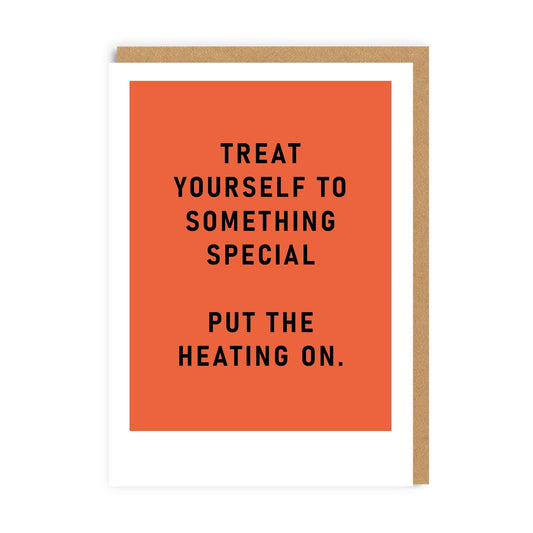 Treat Yourself Greeting Card - Winterberries