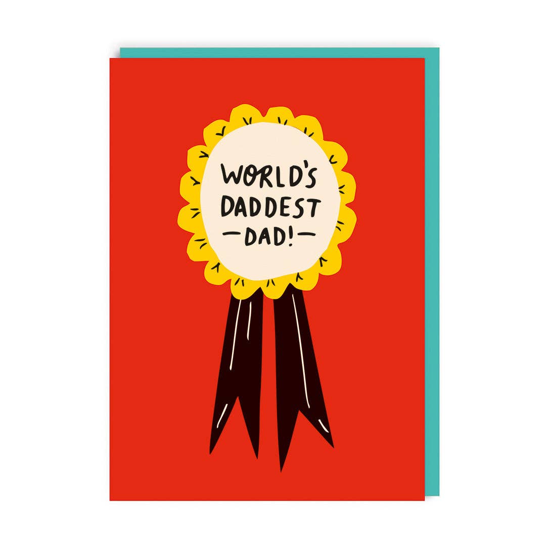 World's Daddest Dad Father's Day Card (8694) - Winterberries