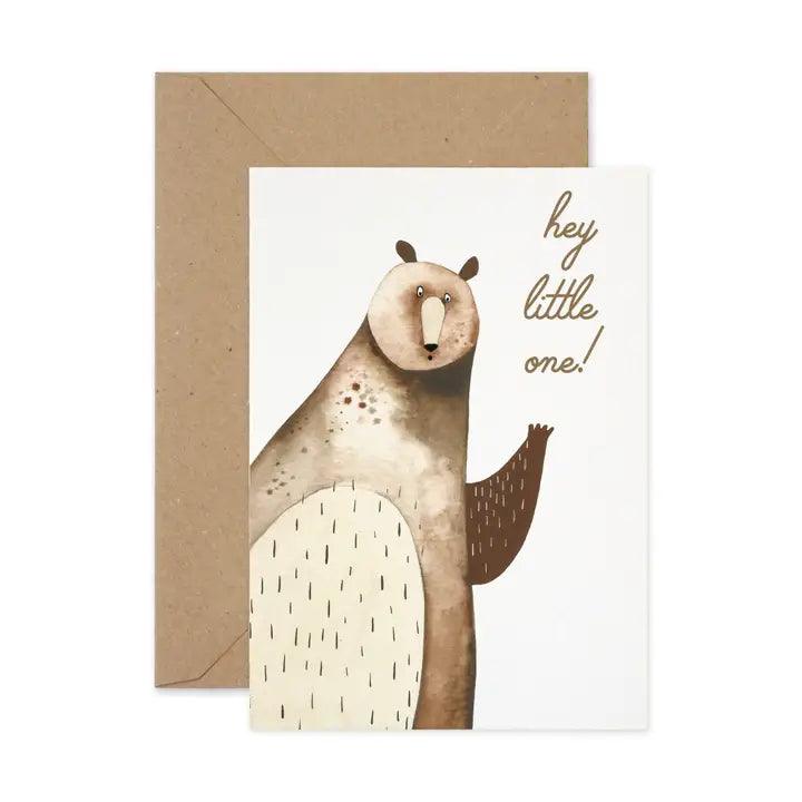Hey Little One! Card - Winterberries