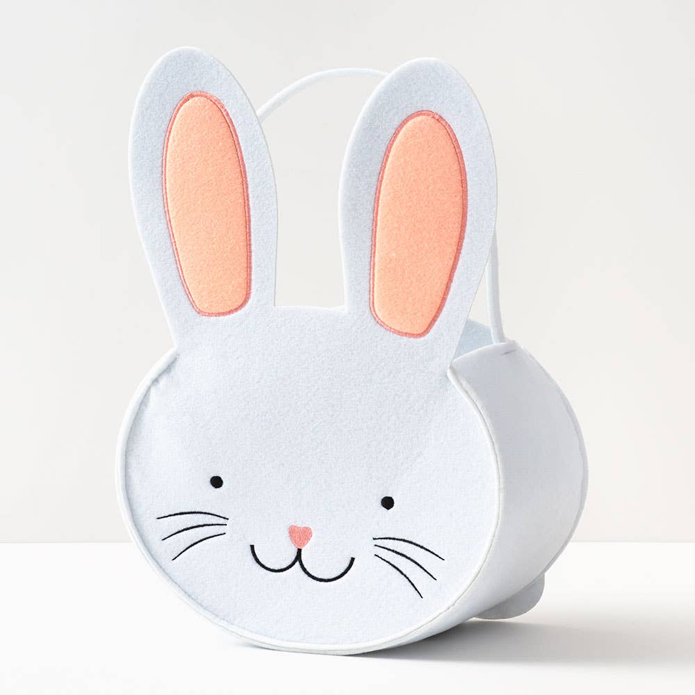 Bunny Pom Easter Basket - Winterberries