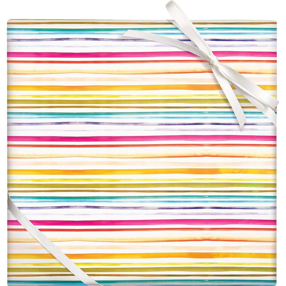WATERCOLOUR WRAPPING PAPER TWO ROLL SET - Winterberries
