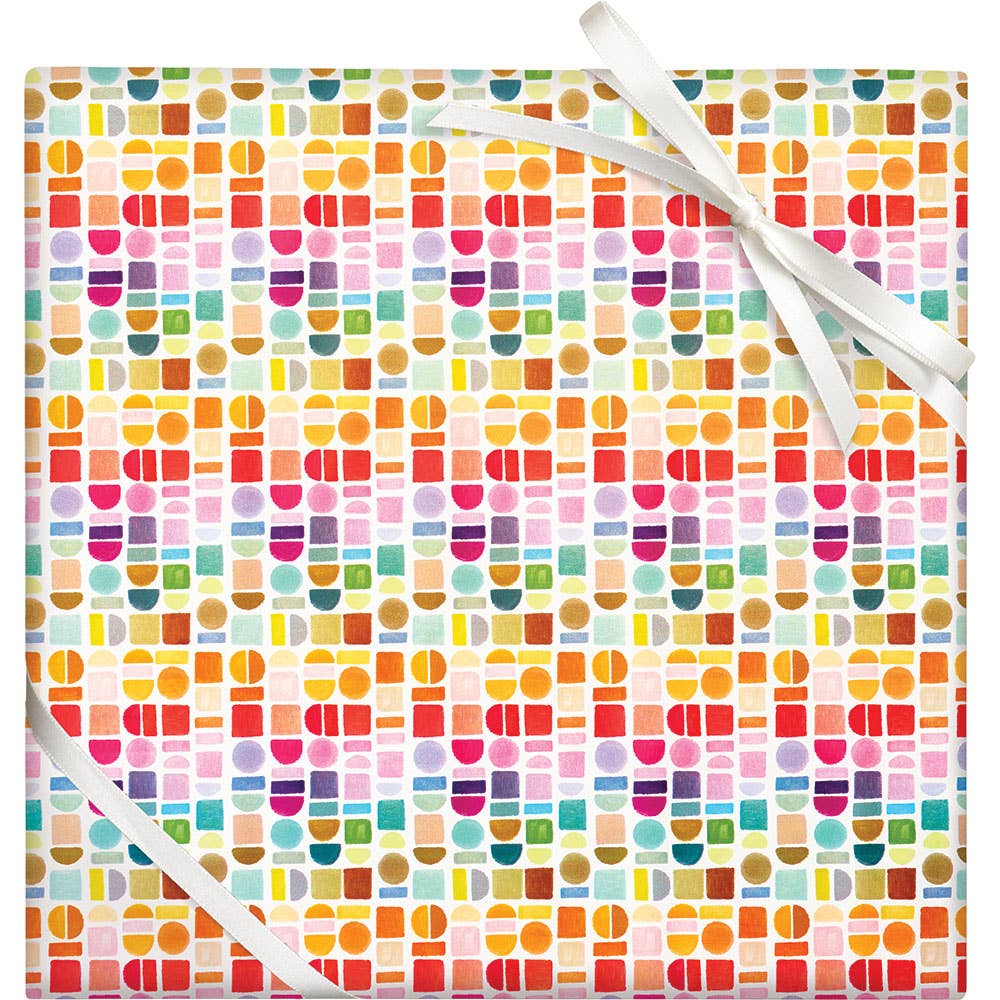 WATERCOLOUR WRAPPING PAPER TWO ROLL SET - Winterberries