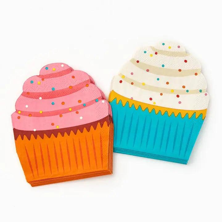 x20 Cupcake Napkins - Winterberries