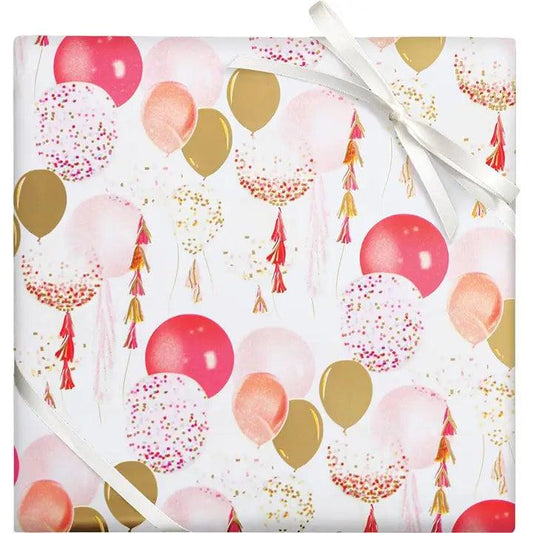 Balloons Stone Wrapping Paper - Winterberries