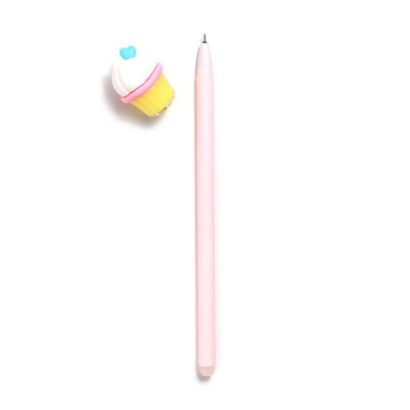 Inkredible Erasable Pen with Cupcake Topper - Winterberries