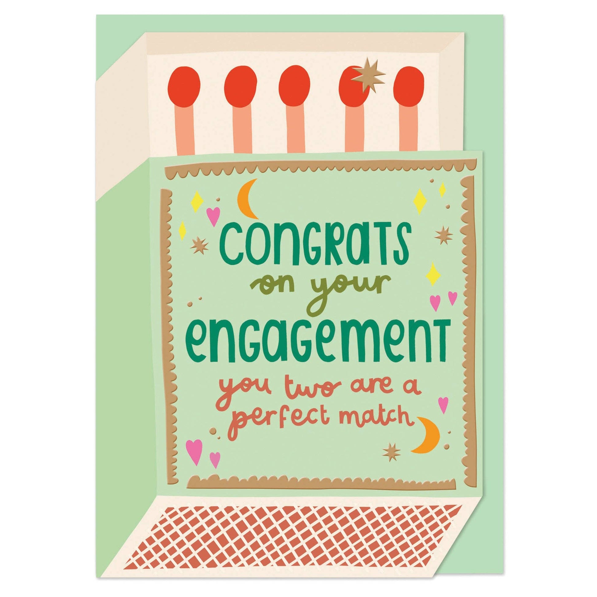 'CONGRATS ON YOUR ENGAGEMENT' GREETING CARD - Winterberries